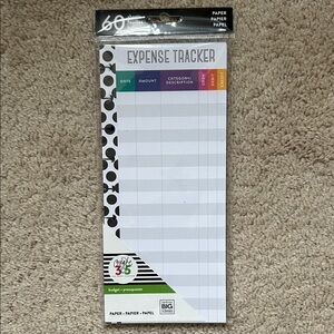 Happy Planner Budget Expense Tracker Classic Size New
